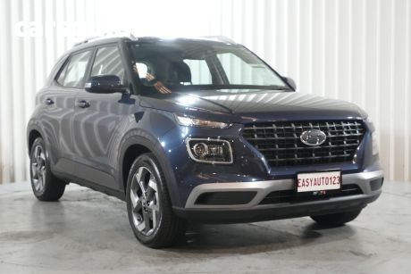 Blue 2022 Hyundai Venue Wagon Active