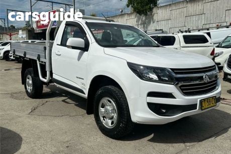 White 2019 Holden Colorado Cab Chassis LS (4X2) (5YR)