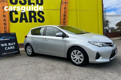 Silver 2014 Toyota Corolla Hatch Ascent ZRE182R