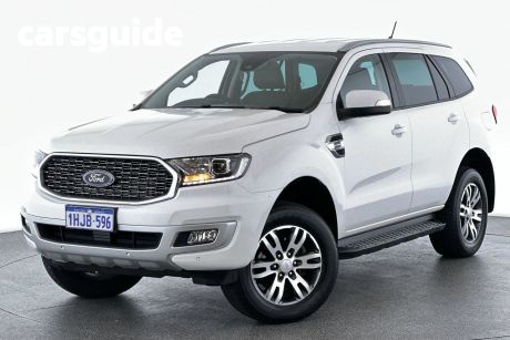 White 2021 Ford Everest Wagon Trend (4WD)