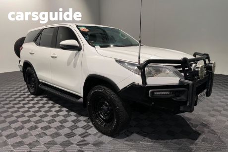 White 2019 Toyota Fortuner Wagon GX