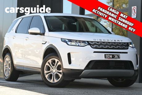 White 2019 Land Rover Discovery Sport Wagon D150 S (110KW)
