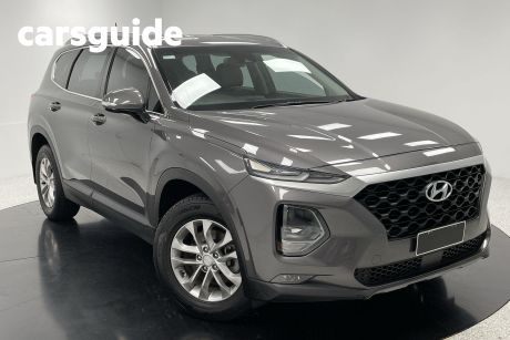 Grey 2018 Hyundai Santa FE Wagon Active Crdi (awd)