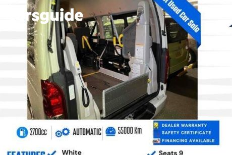 White 2016 Toyota HiAce OtherCar VAN WELCAB PEOPLE MOVER