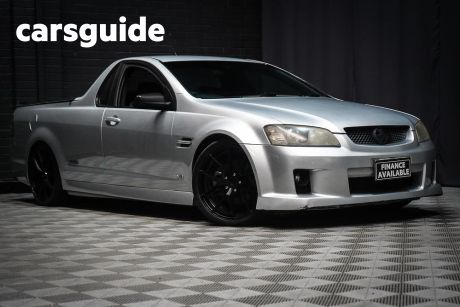Silver 2009 Holden Commodore Utility SS-V