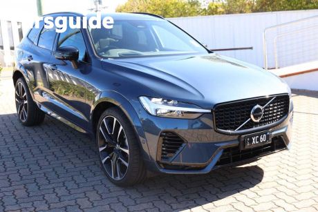 Blue 2022 Volvo XC60 Wagon Recharge Ultimate T8 Phev