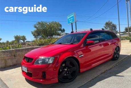 Red 2009 Holden Commodore Sportswagon SS-V