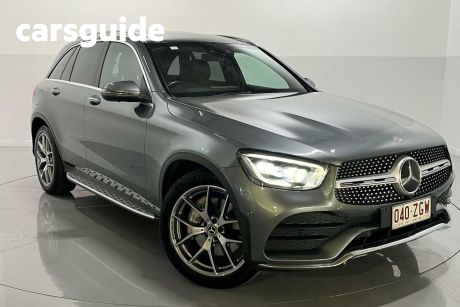 Grey 2019 Mercedes-Benz GLC300 Coupe 4Matic