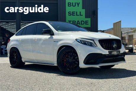 White 2018 Mercedes-Benz GLE63 Coupe S 4Matic