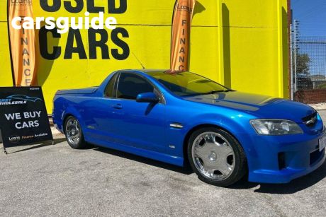 Blue 2008 Holden Commodore Ute Tray 2008 HOLDEN COMMODORE SS-V VE UTILITY 6.0L V8 6 SP MANUAL
