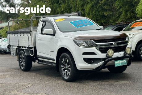 White 2020 Holden Colorado Cab Chassis LS (4X2)