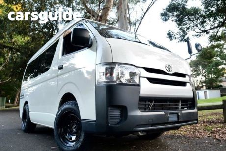 White 2020 Toyota HiAce Commercial 4WD High Roof Dual Door High Roof 4WD