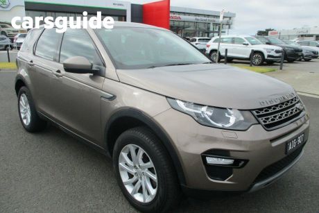Brown 2016 Land Rover Discovery Sport Wagon SD4 SE
