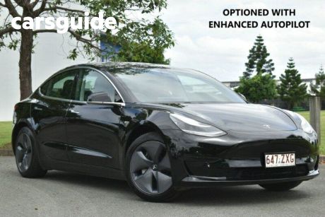 Black 2020 Tesla Model 3 Sedan Standard Range RWD