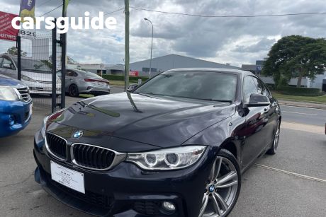 Black 2015 BMW 420I Coupe Gran Coupe Luxury Line