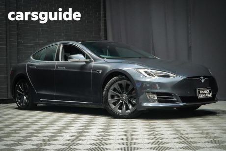 Grey 2019 Tesla Model S Hatchback 100D