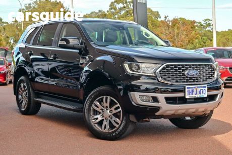 Black 2022 Ford Everest Wagon Trend (4WD)