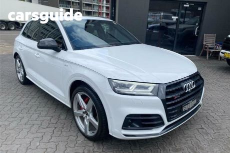 White 2018 Audi SQ5 Wagon 3.0 Tfsi Quattro