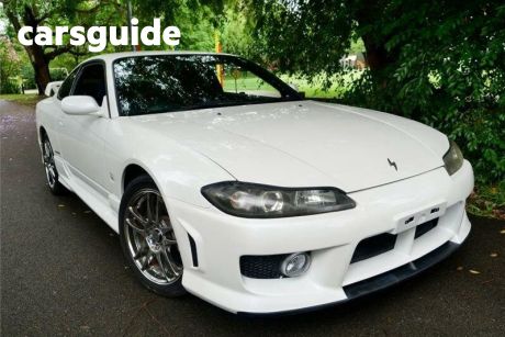 White 1999 Nissan Silvia Coupe Spec R
