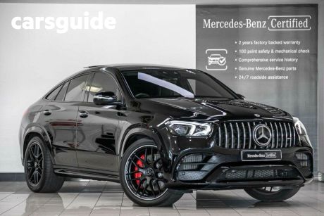 Black 2022 Mercedes-Benz GLE63 Coupe S 4Matic+ (hybrid)