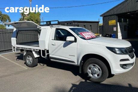 White 2018 Holden Colorado Cab Chassis LS (4X2)