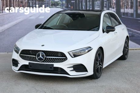 White 2019 Mercedes-Benz A250 Hatchback 4Matic Limited Edition