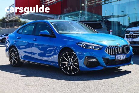 Blue 2021 BMW 218I Coupe M Sport Gran Coupe