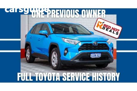 Blue 2019 Toyota RAV4 Wagon GX (2WD)
