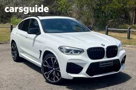 White 2021 BMW X4 Coupe M Competition