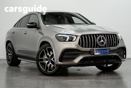 Silver 2020 Mercedes-Benz GLE53 Coupe 4Matic+ (hybrid)