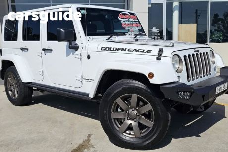 White 2018 Jeep Wrangler Unlimited Softtop Golden Eagle (4X4)