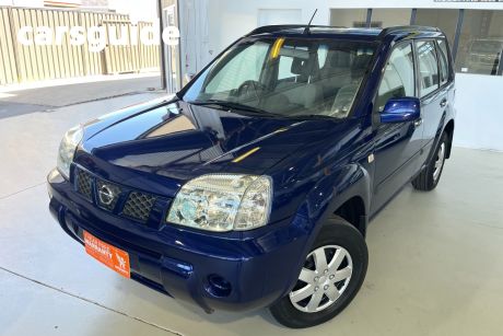 Blue 2004 Nissan X-Trail Wagon ST (4X4)