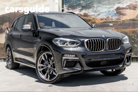 Black 2018 BMW X3 Wagon G01 M40i Wagon 5dr Steptronic 8sp 4x4 3.0T [Jan]