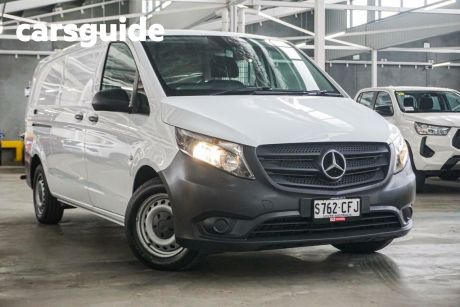 White 2019 Mercedes-Benz Vito Van 114 CDI LWB