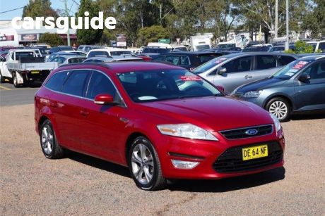 Red 2014 Ford Mondeo Wagon LX Tdci