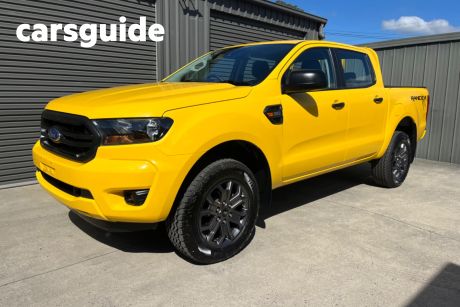 Yellow 2020 Ford Ranger Cab Chassis XL 2.2 HI-Rider (4X2)