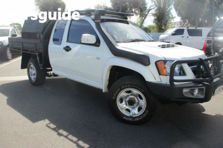 White 2011 Holden Colorado Space Cab Chassis LX (4X4)