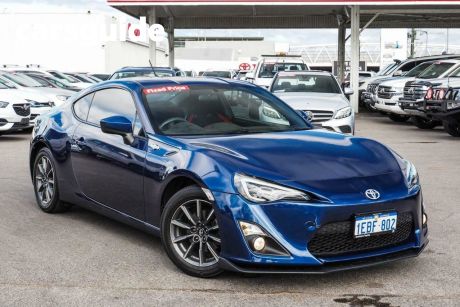 Blue 2012 Toyota 86 Coupe GT