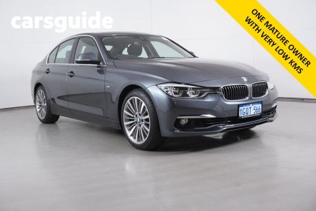Grey 2018 BMW 320I Sedan Luxury Line