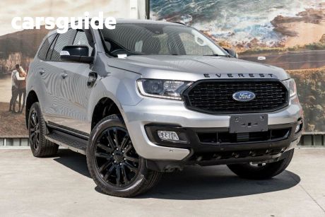 Silver 2020 Ford Everest Wagon Sport (4WD 7 Seat)