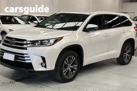 White 2018 Toyota Kluger Wagon GX (4X4)