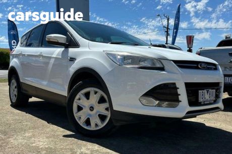 White 2013 Ford Kuga Wagon Ambiente (fwd)