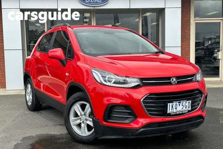 Red 2017 Holden Trax Wagon LS