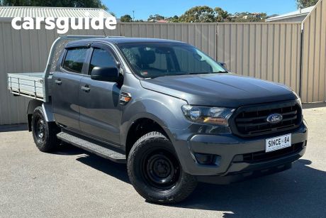 Grey 2021 Ford Ranger Double Cab Chassis XL 3.2 (4X4)
