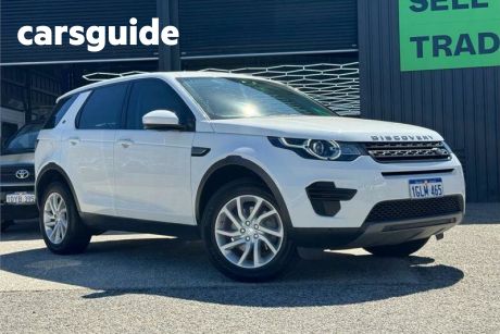 White 2018 Land Rover Discovery Sport Wagon TD4 (132KW) SE 5 Seat