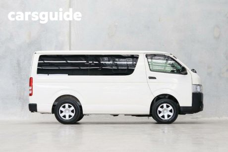 White 2017 Toyota HiAce Commercial DX