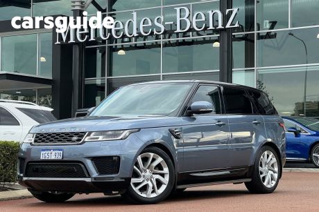 Blue 2019 Land Rover Range Rover Sport Wagon SDV6 HSE (225KW)