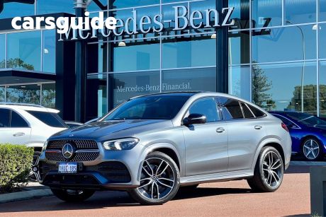 Grey 2022 Mercedes-Benz GLE Coupe 450 4Matic (hybrid)