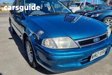 Blue 1999 Ford Laser Hatchback LXI