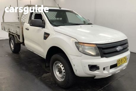 White 2011 Ford Ranger Cab Chassis XL 3.2 (4X4)